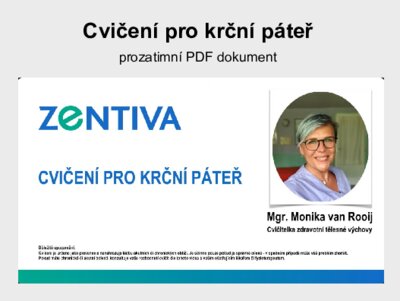 Cvičení pro krční páteř